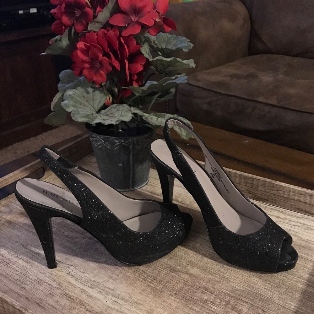 Nine West Open Toe Heels
